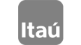 Logo do Itaú, instituição parceira da Lehmkuhl & Schaeffer