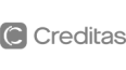 Logo da Creditas, instituição parceira da Lehmkuhl & Schaeffer