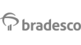 Logo do Bradesco, instituição parceira da Lehmkuhl & Schaeffer